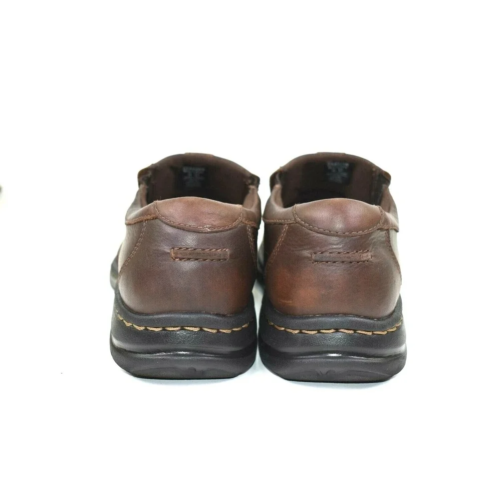 Dunham Bradford Men's Brown Full Grain Leather Loafer‎ Shoes Size 9 D